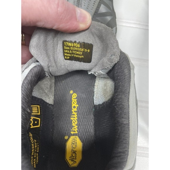 Vibram Run Five Fingers V Trail Size 7.5-8 EU 39 Gray & Orange - Picture 5 of 6